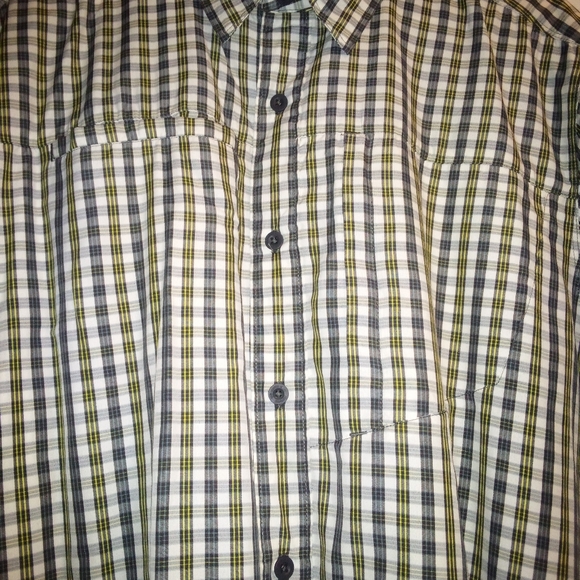 The NORTH FACE Poplin Plaid Button up Shirt Men's Size XLarge - Picture 3 of 9